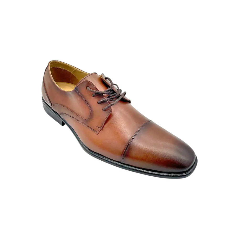 Blanco Garcia Men's Baker Cap Toe Oxford Whiskey Bronze - Medium